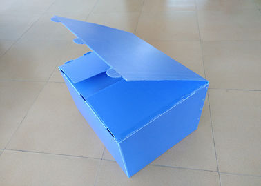 Reusable And Recyclable Corrugated Plastic Boxes With Self Lock Lid
